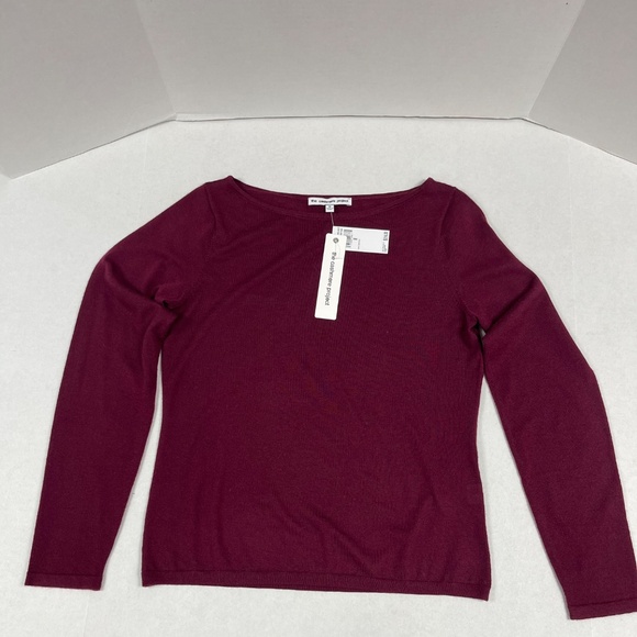 The Cashmere Project - California Cashmere Shirttail Crew - Size M‎ - NEW. - Picture 12 of 15